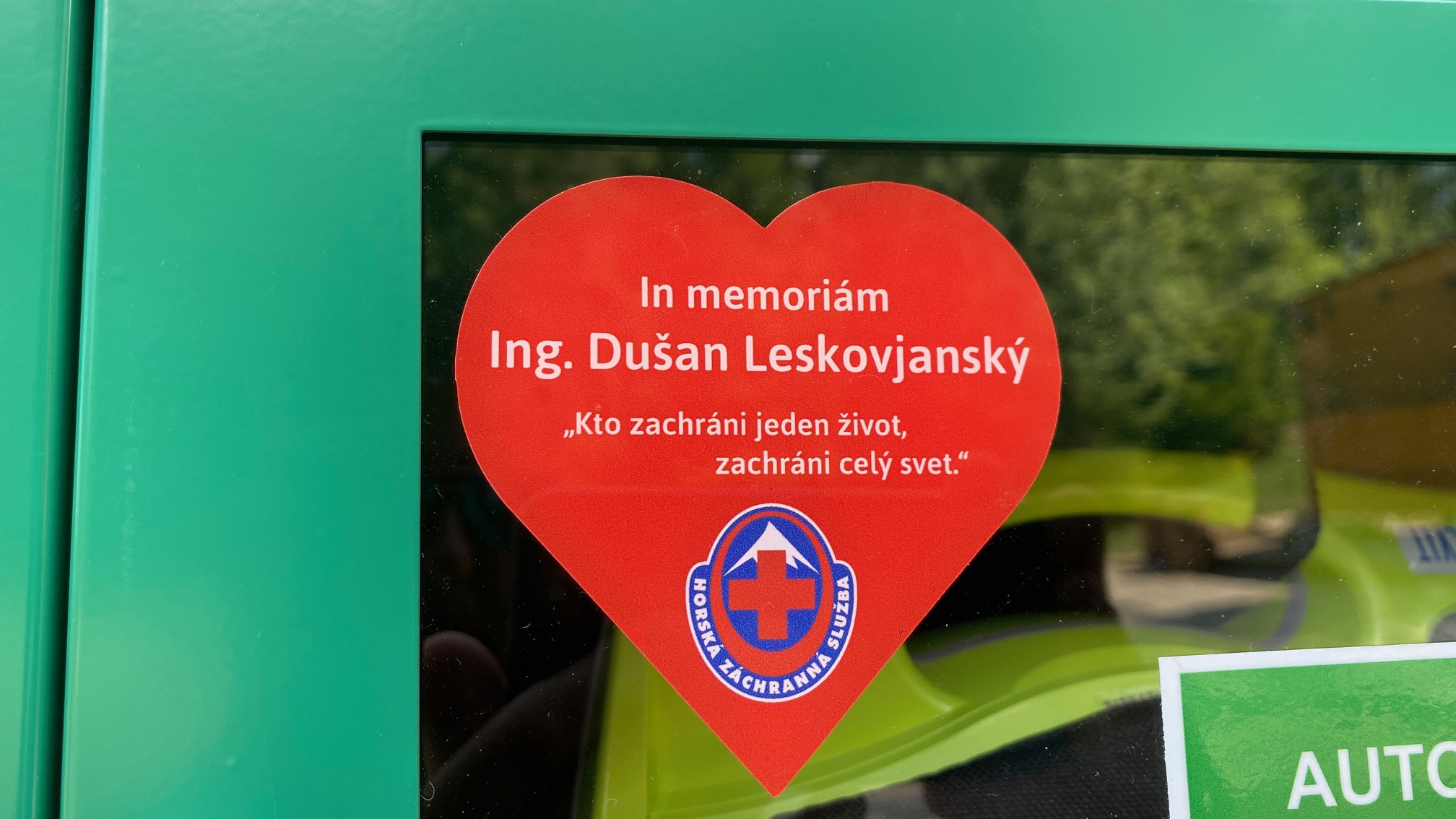 V Slovenskom raji uviedli do prevádzky defibrilátor