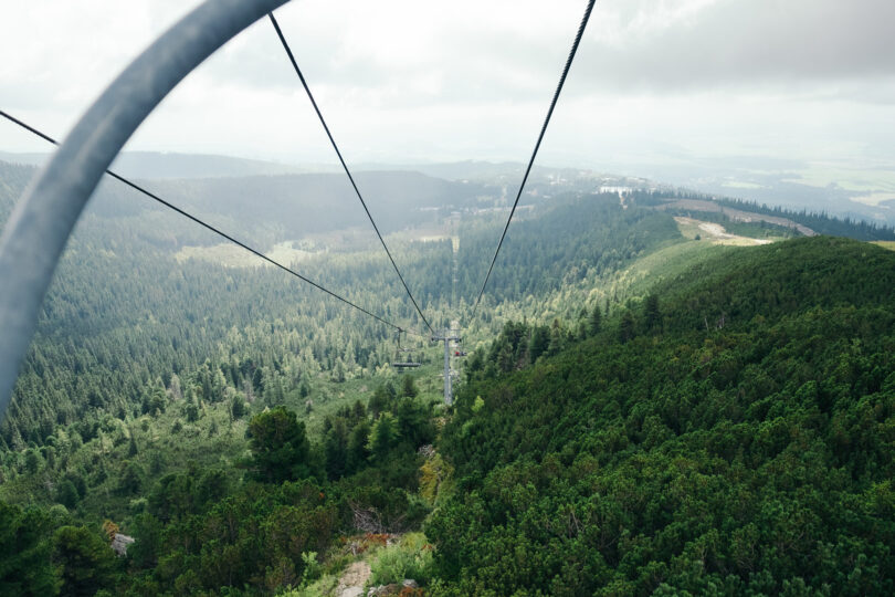 Lanovka na Solisko