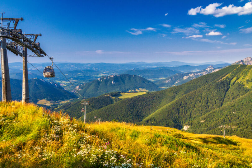 Lanovka Vrátna - Chleb