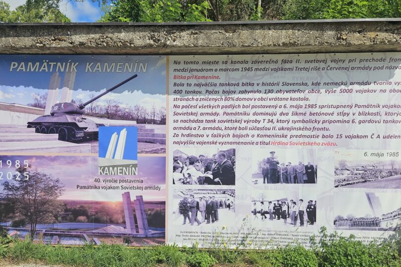 Pamätník vojakom Sovietskej armády v Kameníne