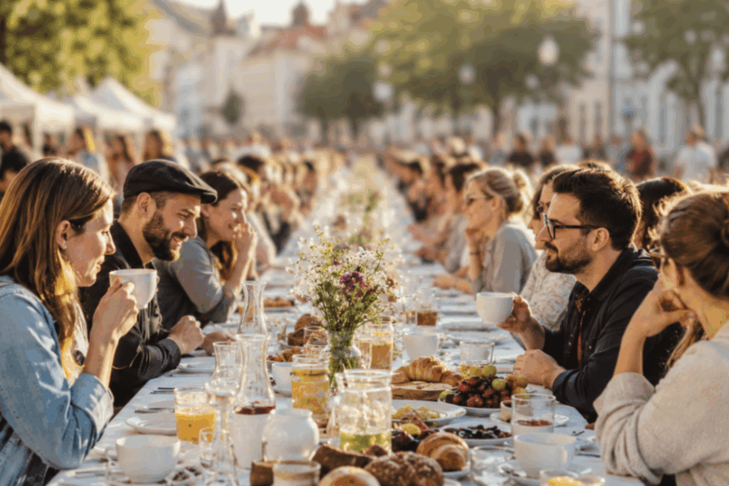 Festival Za Stolom v Trenčíne odštartuje veľkými spoločnými raňajkami