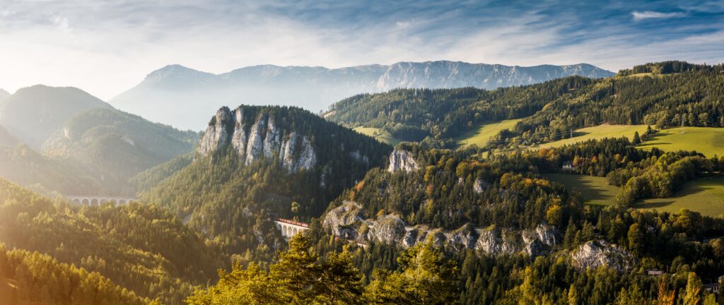 20-Schilling-Blick: Najznámejší výhľad na Semmeringu