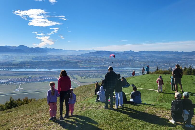 Vrch Straník: Výhľady a paraglajdingový raj nad Žilinou